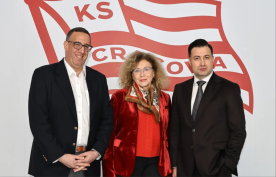 Spór o działkę. Elżbieta Filipiak zabrała głos ws. zarzutów wiceprezesów Cracovii