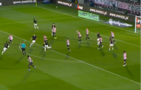 Pogoń Szczecin wypuściła zwycięstwo z rąk. To może kosztować ich utrzymanie [WIDEO]