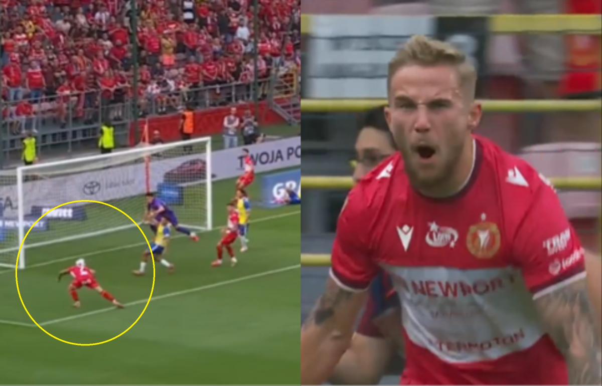 Widzew Łódź stracił pierwsze punkty w PKO BP Ekstraklasie! Gol samobójczy Sebastiana Bergiera [WIDEO]