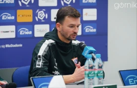 Trener Górnika Zabrze zabrał głos po porażce. Przeprosił piłkarza