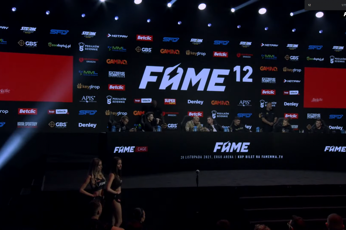 FAME MMA 12: Typy i kursy bukmacherskie