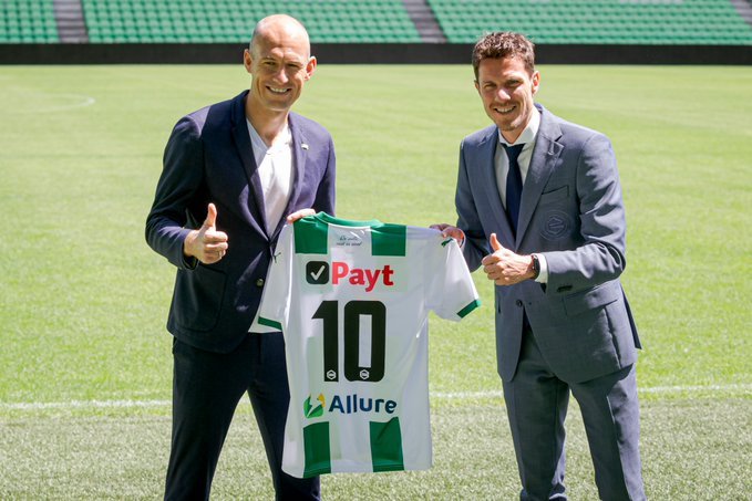 Arjen Robben wznawia karierę piłkarską. Będzie grał w FC Groningen