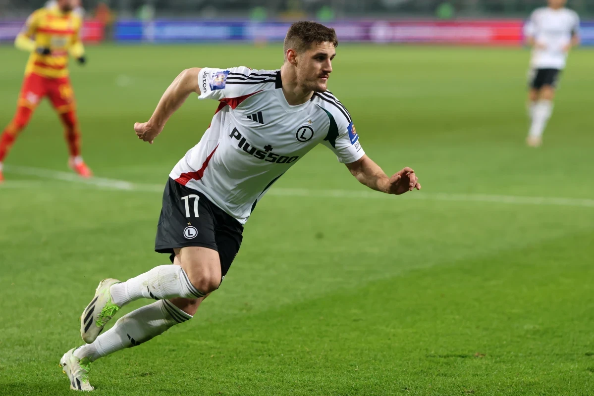 Statystyki po spotkaniu Cracovia - Legia. Dane z meczu (31.08.2025)