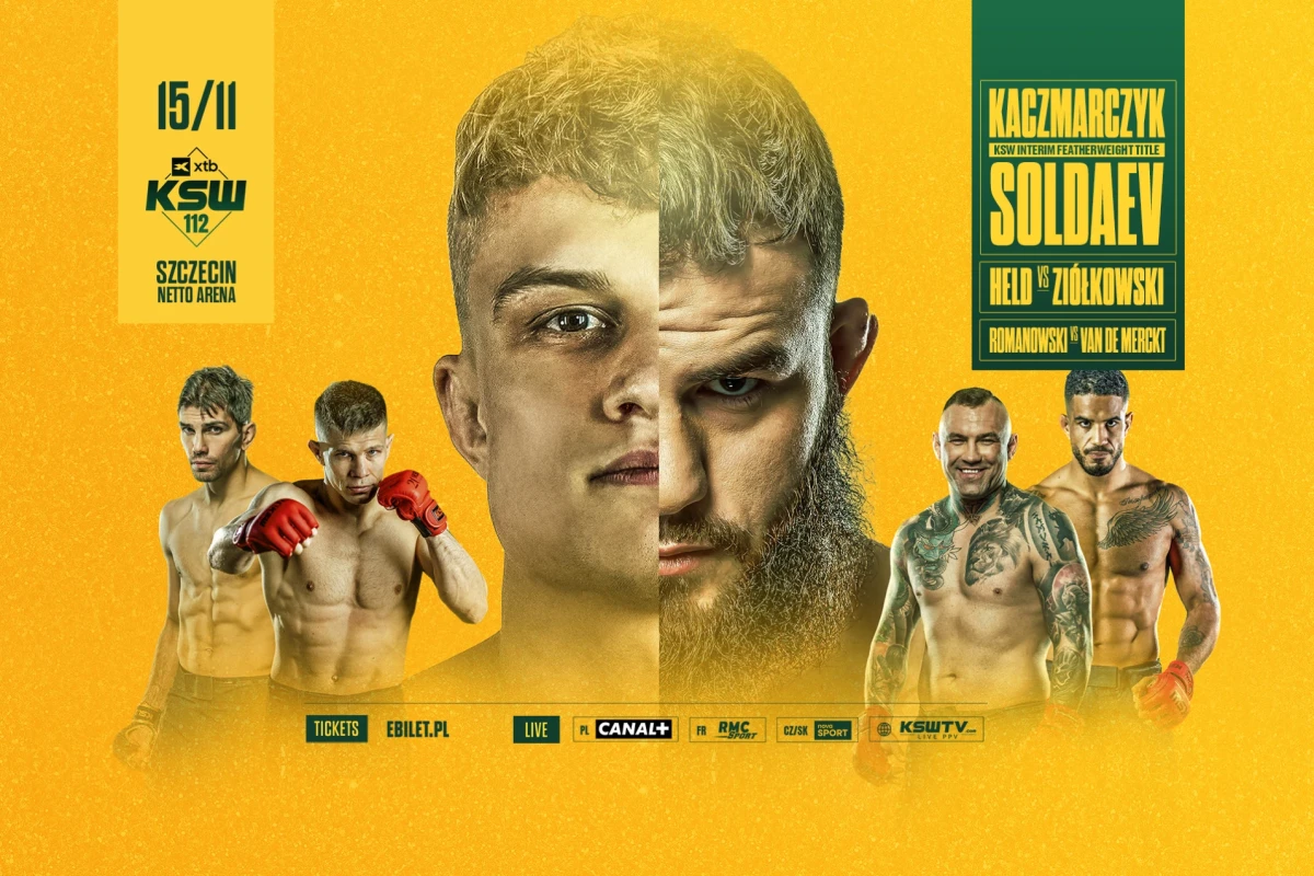 Gdzie oglądać KSW 112? Transmisja TV, stream online za darmo