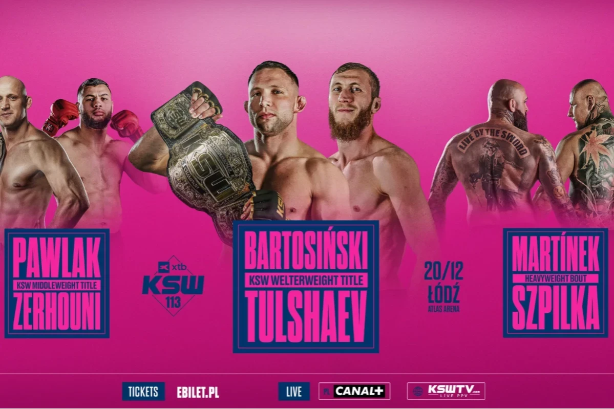 Gdzie oglądać KSW 113? Transmisja PPV, stream online za darmo
