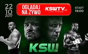 Jak wykupić dostęp do gali KSW 40?