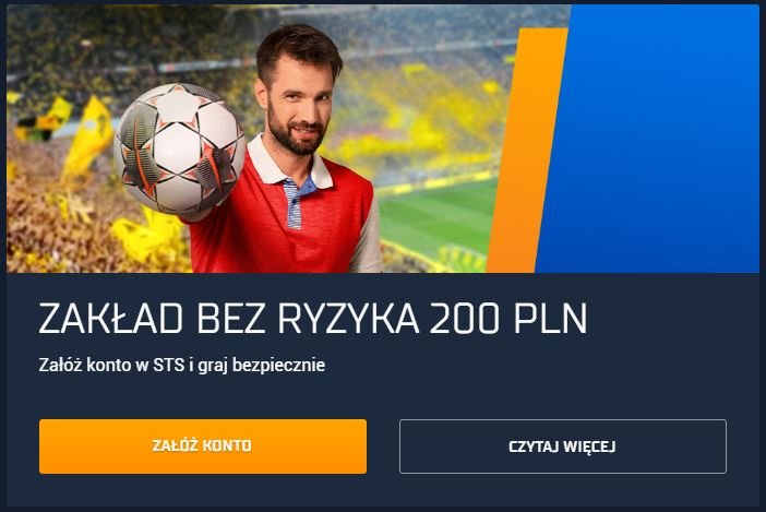 Bonus 1229 PLN + 200 PLN Extra na Bundesligę od STS