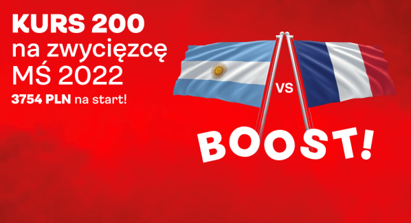 Superbet bonus MŚ 2022: Kurs 200 na zwycięzcę MŚ 2022