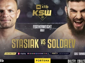 XTB KSW 90: Damian Stasiak zmierzy się z Adamem Soldaevem!