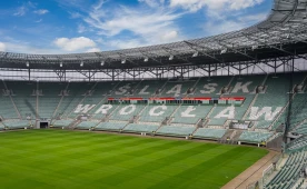Betclic I Liga: Śląsk Wrocław minimalnie wygrywa z GKS-em Tychy